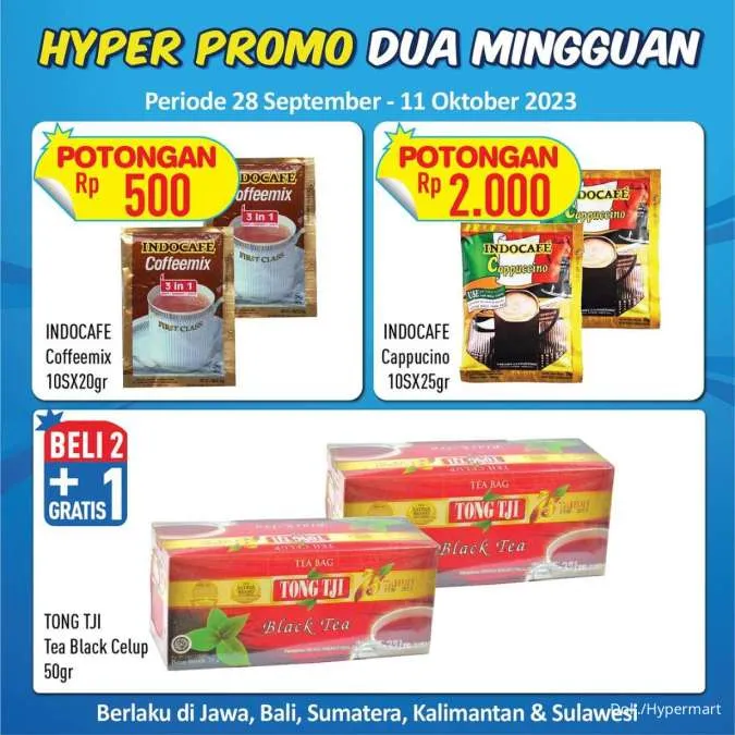 Promo Hypermart Hyper Promo Dua Mingguan Periode 28 September-11 Oktober 2023