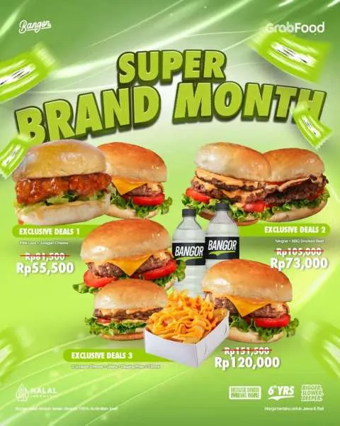 Promo Burger Bangor Super Brand Month