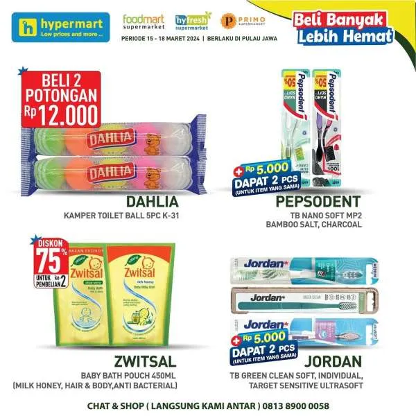 Promo Hypermart Beli Banyak Lebih Hemat Periode 15-18 Maret 2024