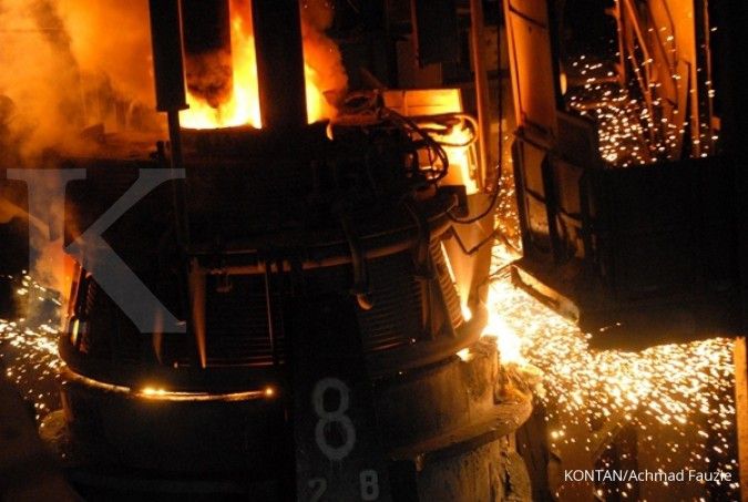 Produksi baja China susut, Krakatau Steel untung