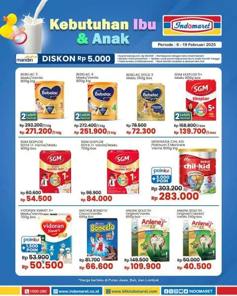 Promo Indomaret Super Hemat Periode 6-19 Februari 2025