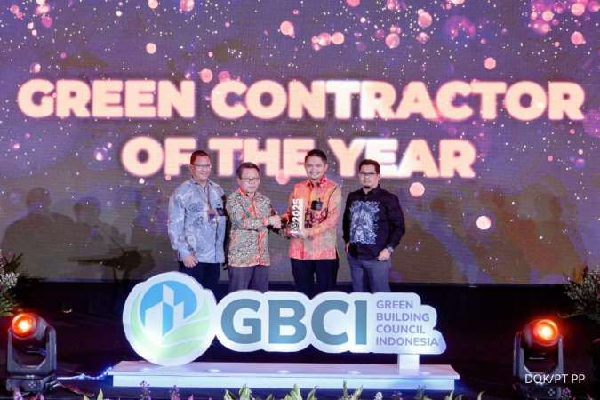 PTPP Dinobatkan sebagai Best Green Contractor of the Year 2025
