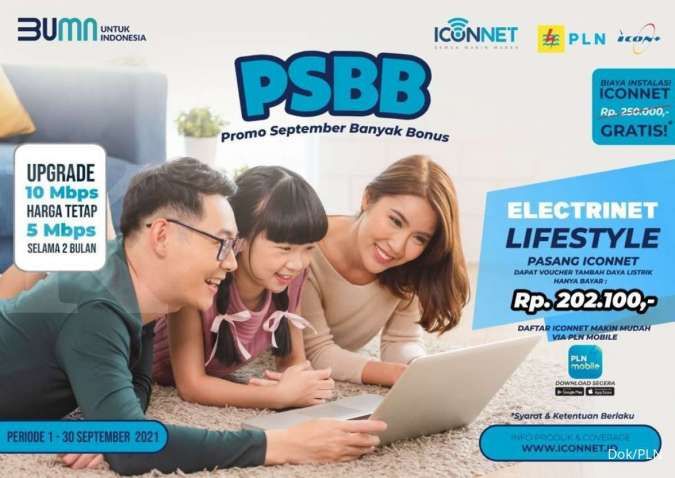 Pasang ICONNET, Nikmati Promo Biaya Tambah Daya Hanya Rp 202.100