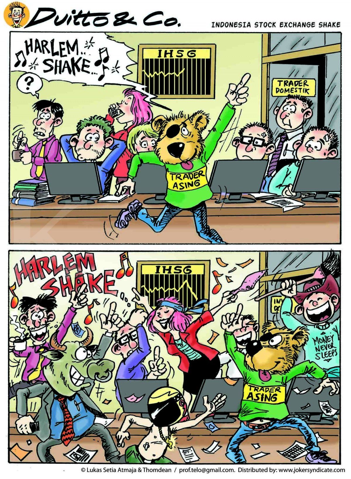 Indonesia Stock exchange Sahke