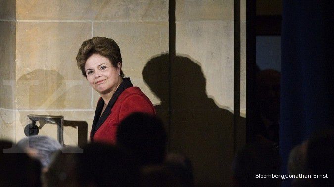 Piala Dunia 2014 tentukan nasib Dilma Rousseff