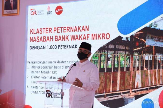 Perkuat Usaha Mikro, OJK Resmikan Klaster Peternakan Bank Wakaf Mikro