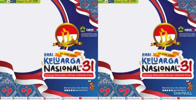 Kumpulan Twibbon Harganas ke 31 Tahun, Peringatan Hari Keluarga Nasional 2024