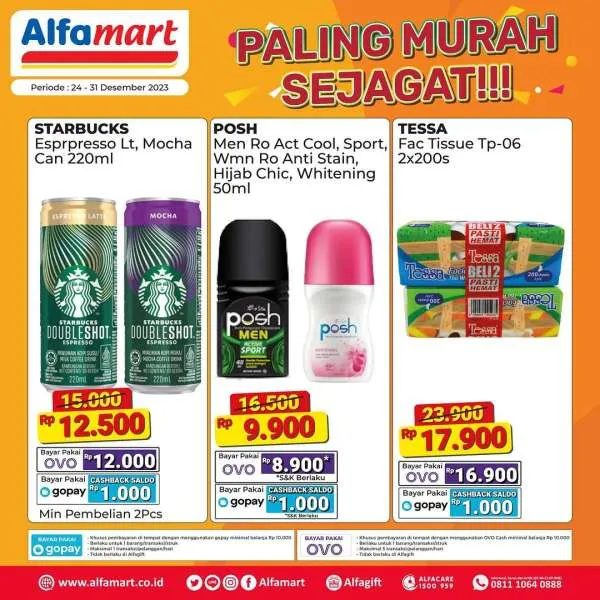 Promo Alfamart Paling Murah Terbaru Sampa 31 Desember 2023