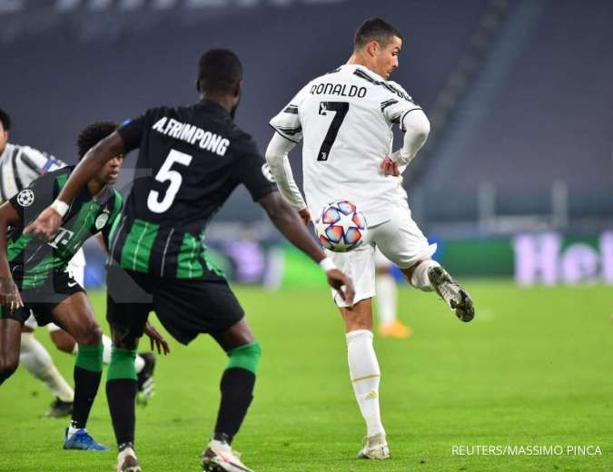Cristiano Ronaldo berseragam Juventus
