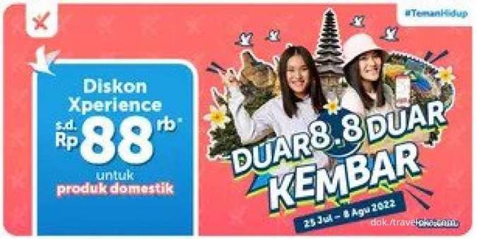 Manfaatkan Promo Traveloka 8.8, Ada Diskon Xperience Domestik hingga Rp 88.000