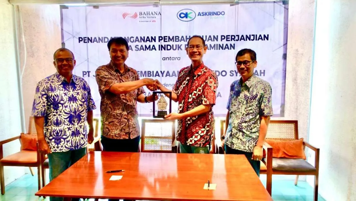 Askrindo Syariah Memperkuat Kerjasama dengan Bahana Artha Ventura