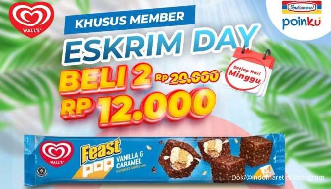 Promo Es Krim di Indomaret & Alfamart Minggu 12 Januari 2025, Ada Beli 2 Lebih Murah