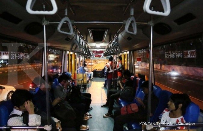 Banyak yang gagal seleksi jadi sopir Transjakarta