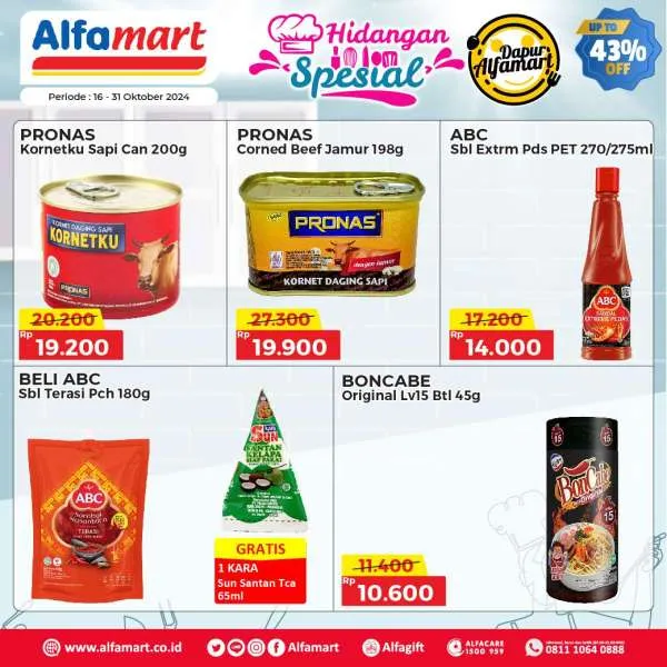 Promo Alfamart Periode 16-31 Oktober 2024