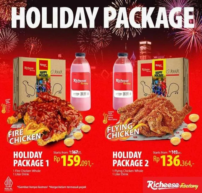 Holiday Package Richeese Factory