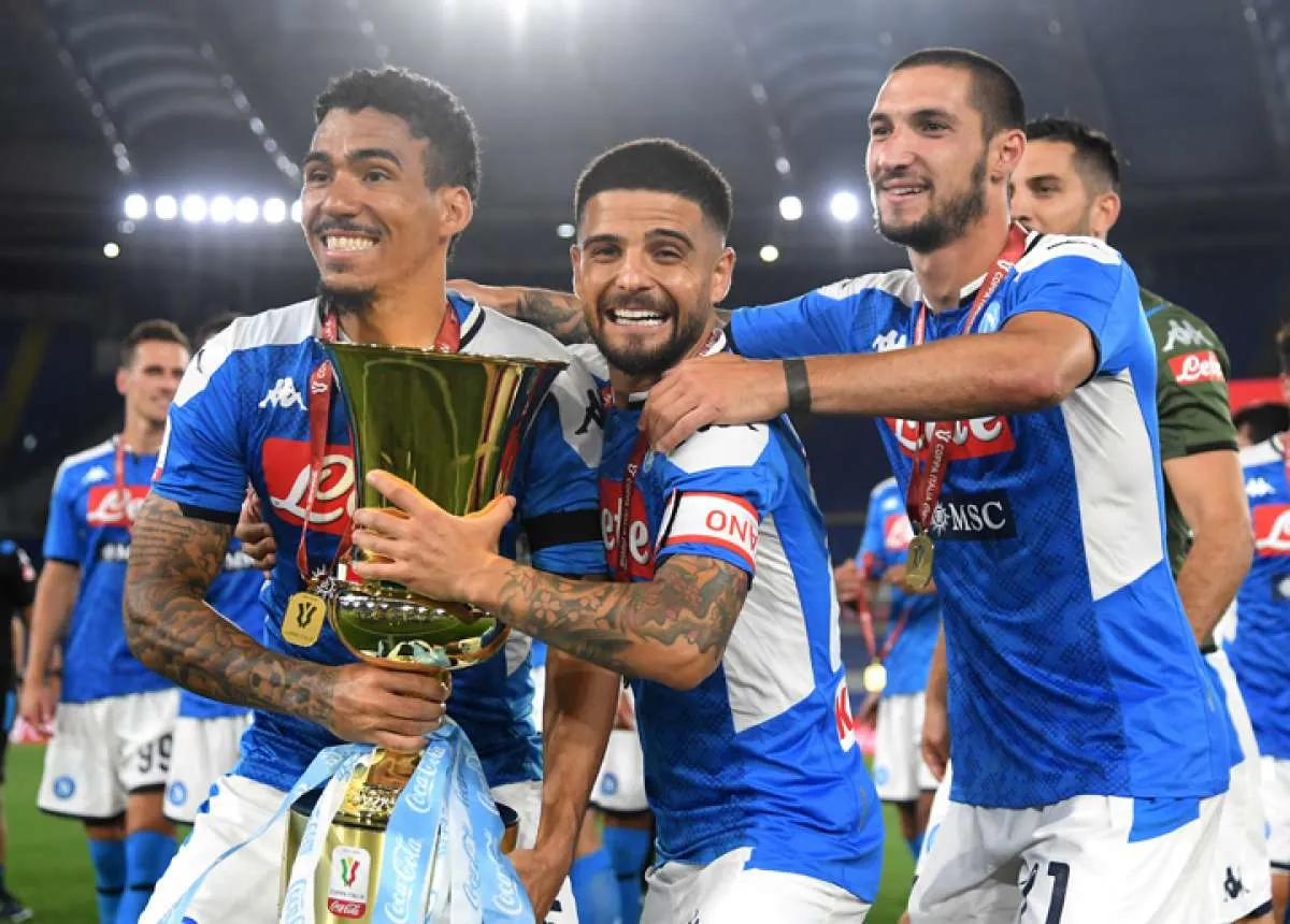 Hasil pertandingan Liga Italia, gol cantik Insigne bawa Napoli menang atas AS Roma