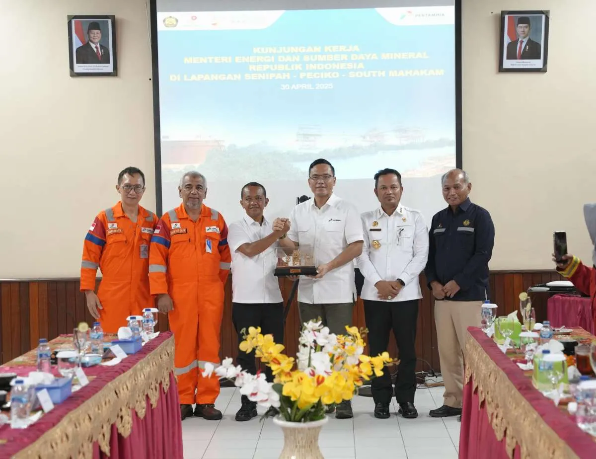 Menteri ESDM RI Tinjau Kegiatan Operasional Hulu Migas PHM