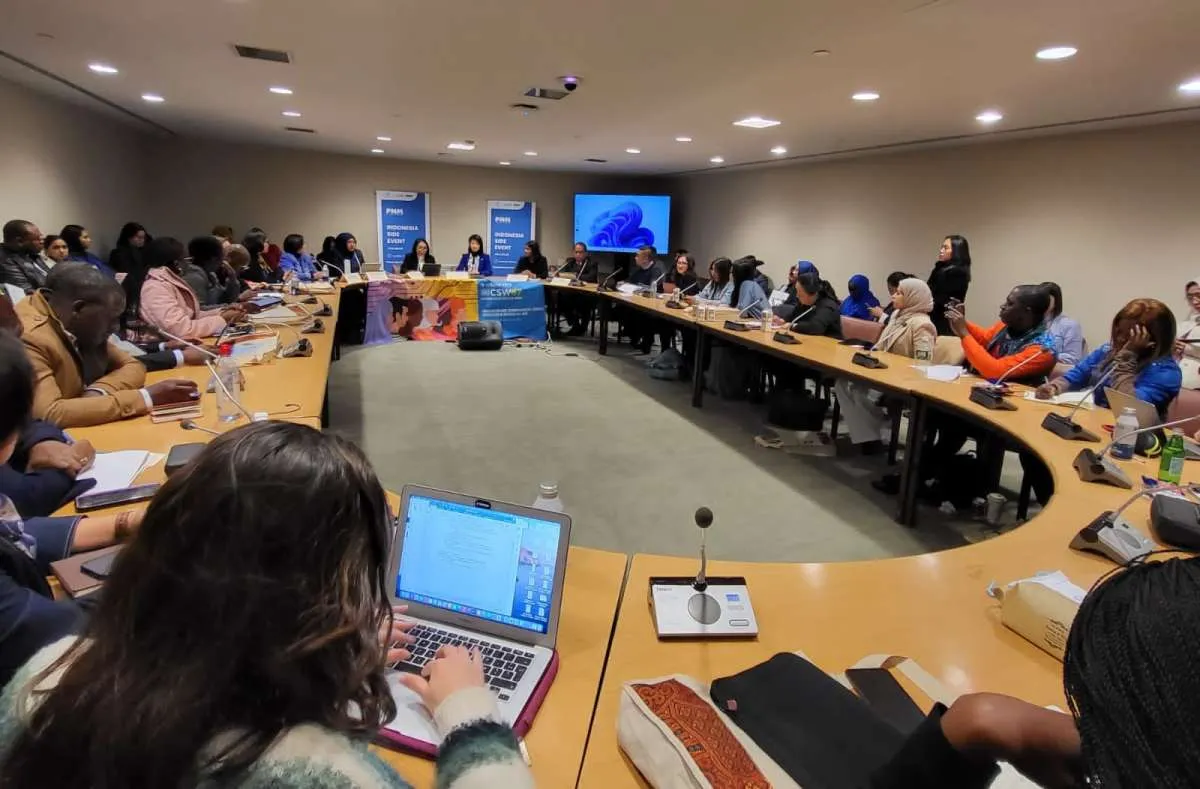 Program PNM Mekaar Mendunia di Side Event Commision On The Stateof Women ke-67 di PBB