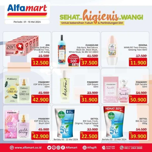 Promo Alfamart Beauty Fair Periode 1-15 Mei 2024