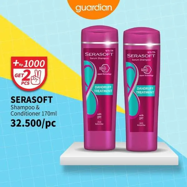 Promo Guardian +1000 Get 2 Pcs Periode s/d 19 Juli 2023