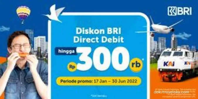 Promo Kartu Debit BRI, Diskon Semua Produk Traveloka hingga Rp 300.000