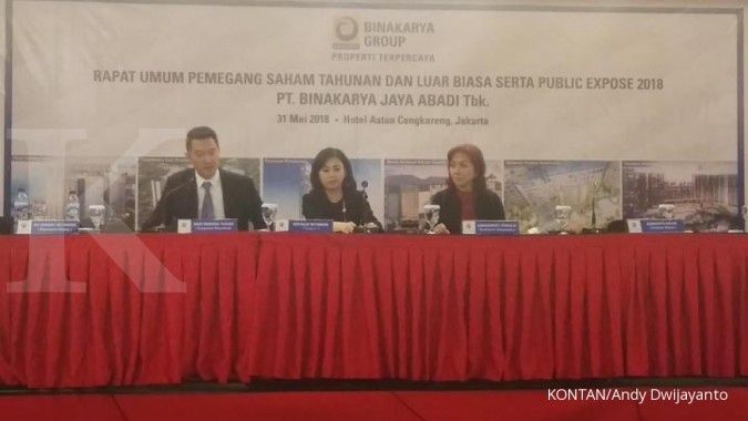 Kenalkan dua proyek baru, Binakarya Jaya berharap 30%-nya terjual tahun ini