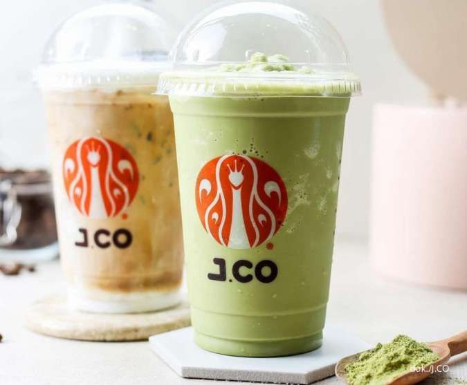 Promo J.CO Weekend, Beli 1 Gratis 1 Iced Jcoccino dan Green Tea Frappe