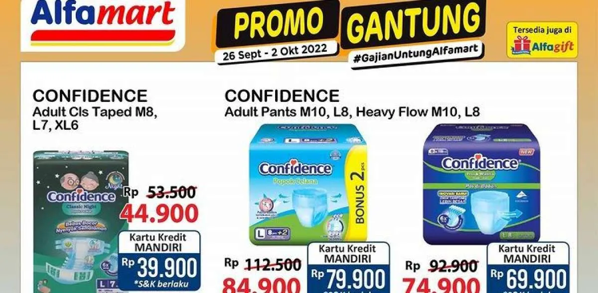 Promo Alfamart di 29 September 2022, Potongan Harga Jelang Akhir Bulan