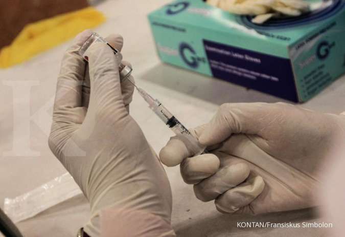 Vaksinasi Covid-19 dosis penuh di Indonesia baru 4,93% dari target