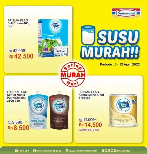 Promo Indomaret Super Hemat Periode 6-12 April 2022