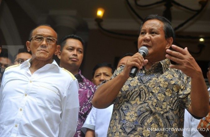 Aburizal: Prabowo bisa jadi nomor 1 atau 2