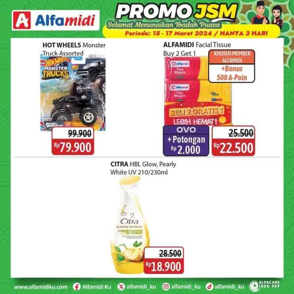 Promo JSM Alfamidi Periode 15-17 Maret 2024