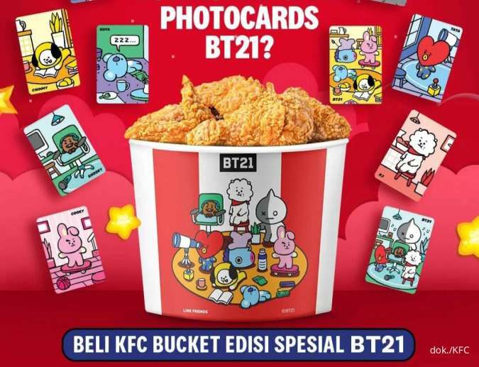 Promo Weekend KFC Diskon 50% Beli 9 Ayam Bayar Rp 77.700 Pakai Jenius