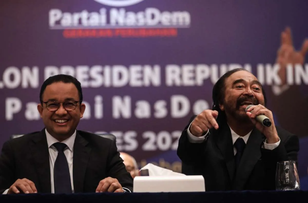 Survei SMRC: Deklarasikan Anies Sebagai Capres, Suara Nasdem di Indonesia Timur Turun