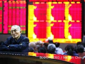 Bursa China tertekan hingga ke level terendah dalam enam pekan