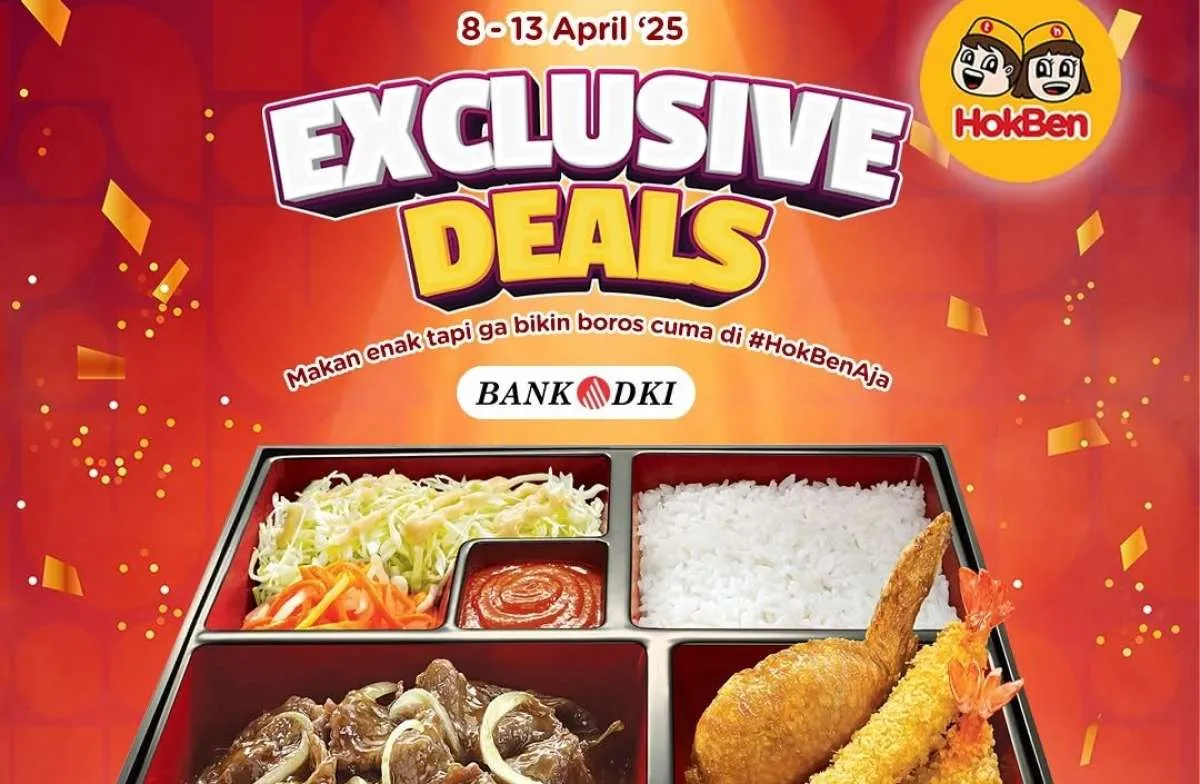 Promo HokBen dan Bank DKI 13 April 2025, Cashback 64% Akan Berakhir Hari Ini