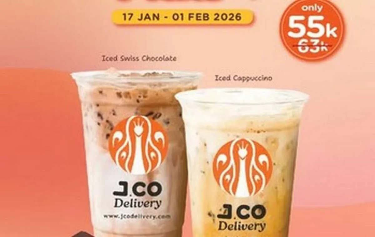 Promo J.CO Terbaru Januari 2026, Paket Spesial Mulai Rp 55.000 Saja
