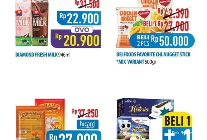 Promo JSM Hypermart Weekend Periode 25-28 April 2025, Es Krim Aice Beli 1 Gratis 1
