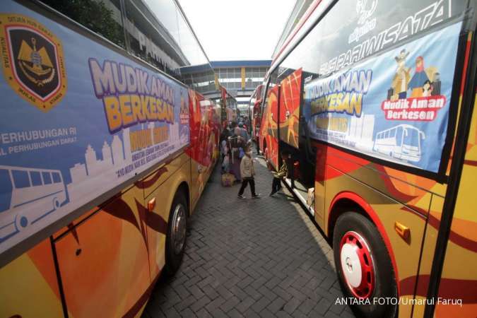 Kemenhub Berangkatkan Peserta Balik Mudik Gratis Moda Bus dari 9 Terminal 