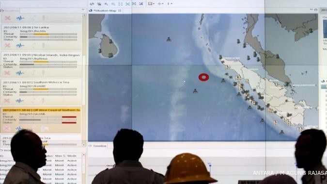 Lampung digoyang gempa 5,2 SR