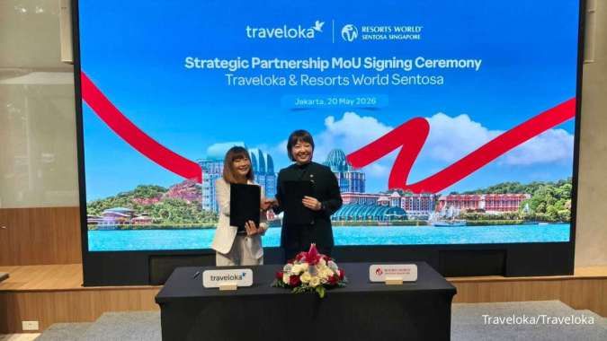 Traveloka Gandeng Resort World Sentosa Garap Wisatawan Indonesia
