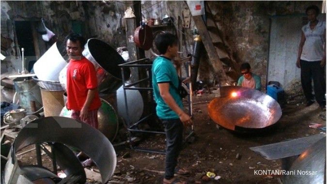 Melongok produksi wajan di Bandung (1)