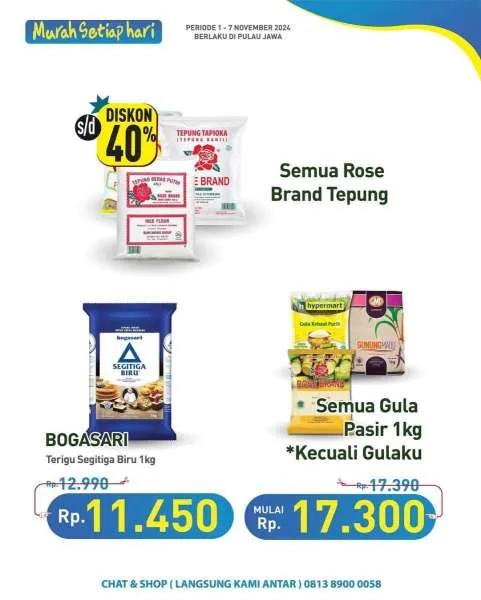 Promo JSM Hypermart Hyper Diskon Weekend Periode 1-4 November 2024