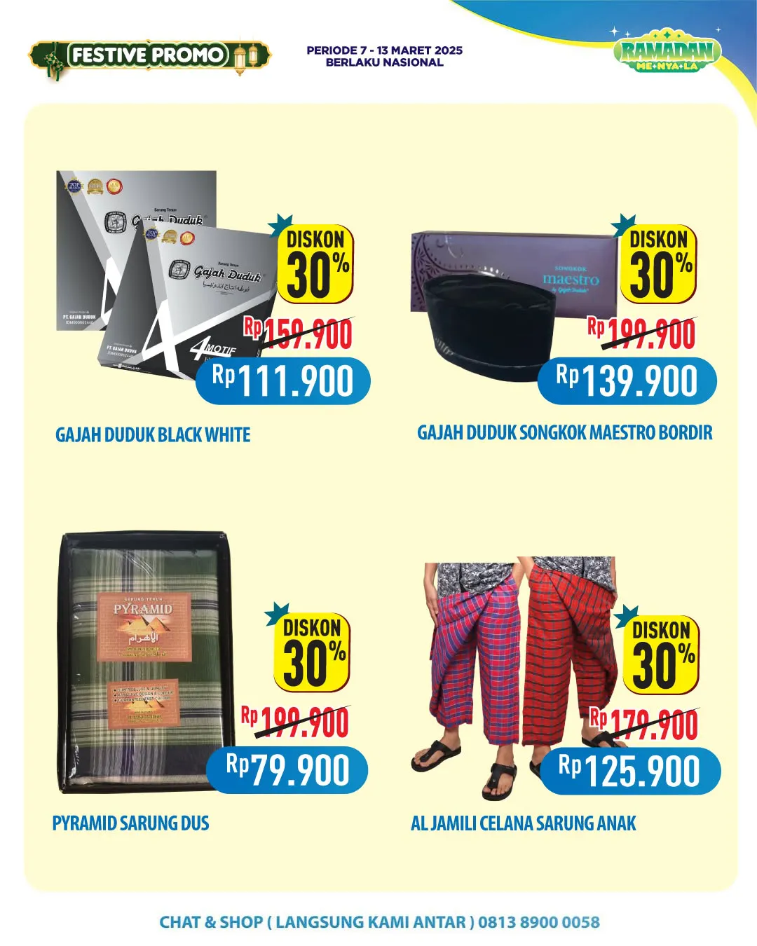 Promo Hypermart Festive Periode 7-13 Maret 2025