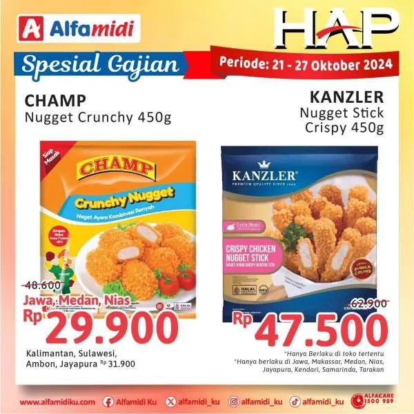 Promo Alfamidi Hemat Satu Pekan Periode 21-27 Oktober 2024