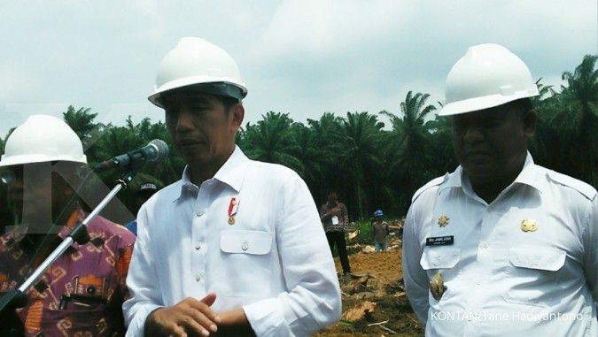 Presiden Jokowi resmikan peremajaan sawit rakyat di Riau