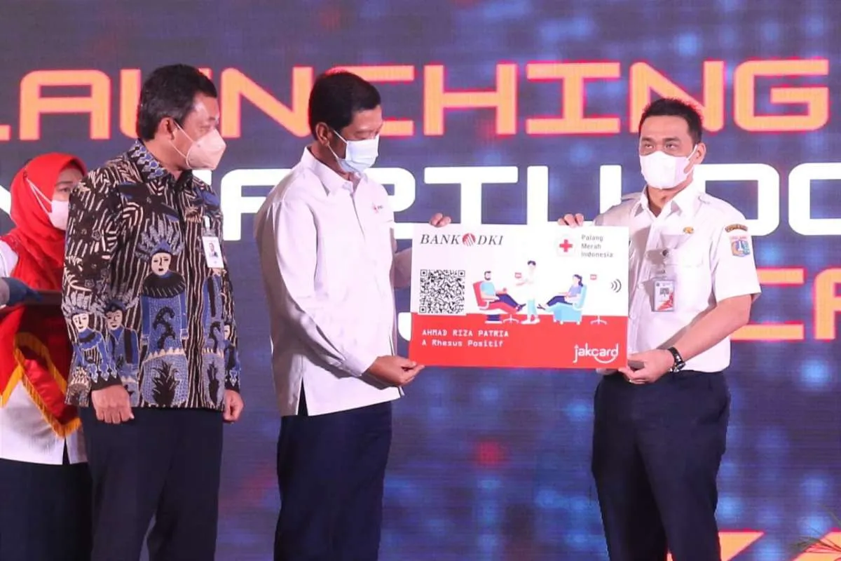 Bank DKI Gandeng PMI DKI Jakarta Luncurkan Kartu Donor Darah Berbasis JakCard