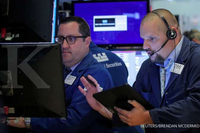 Wall Street tergelincir di tengah kekhawatiran perdagangan