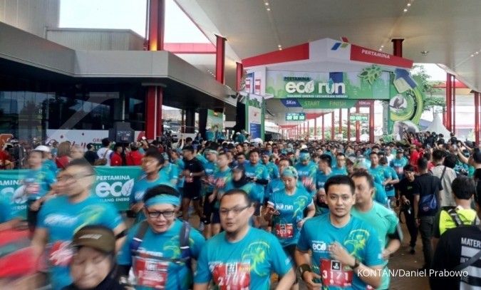 Sebanyak 7.500 runner ramaikan Pertamina Eco Run 2018 