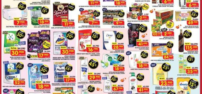 Promo Superindo Hari Ini Periode 24-26 November 2023, Nikmati Diskon Gajian 50%!